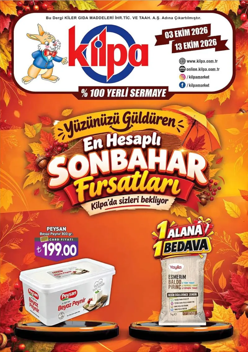 Kilpa Market broşürü sayfa 1