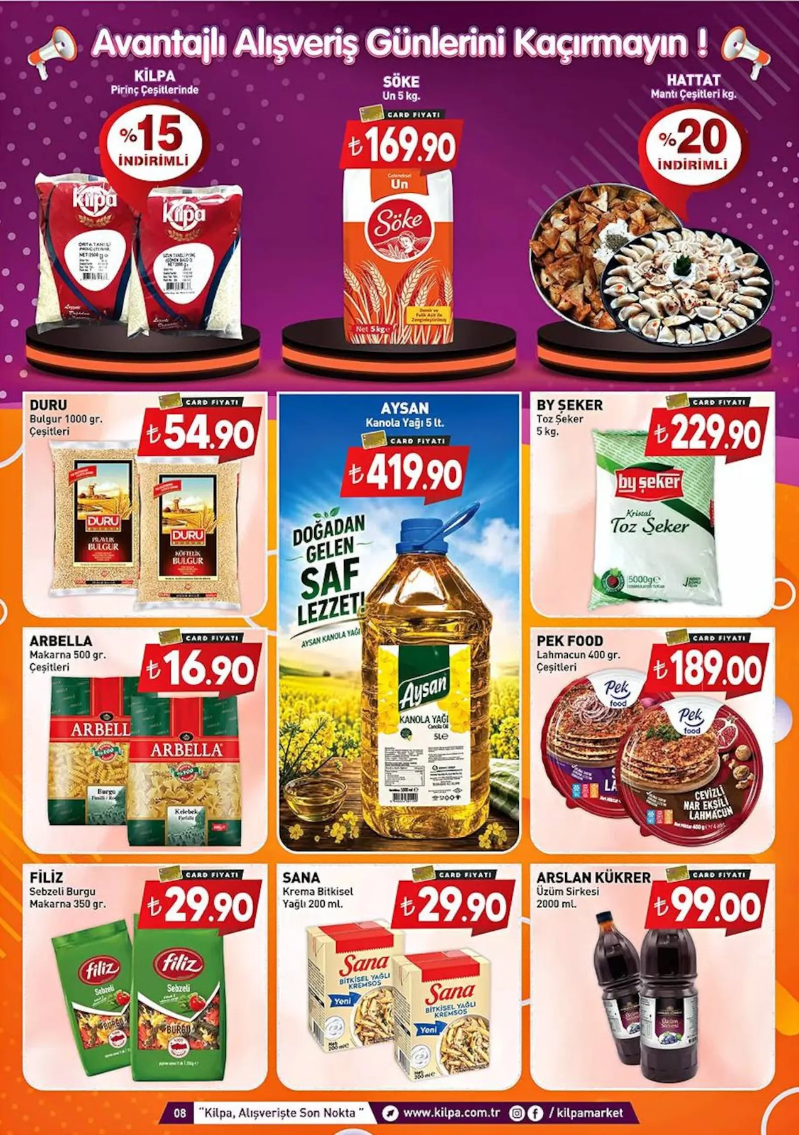 Kilpa Market broşürü sayfa 8