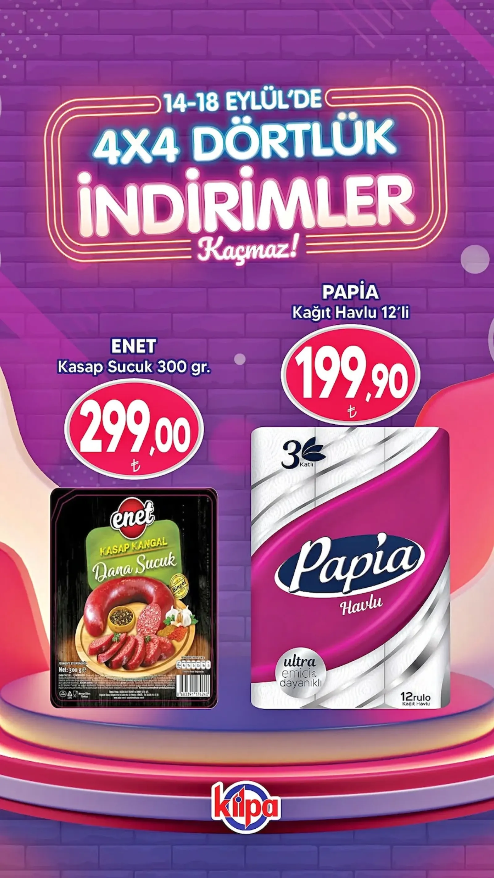 Kilpa Market broşürü sayfa 1