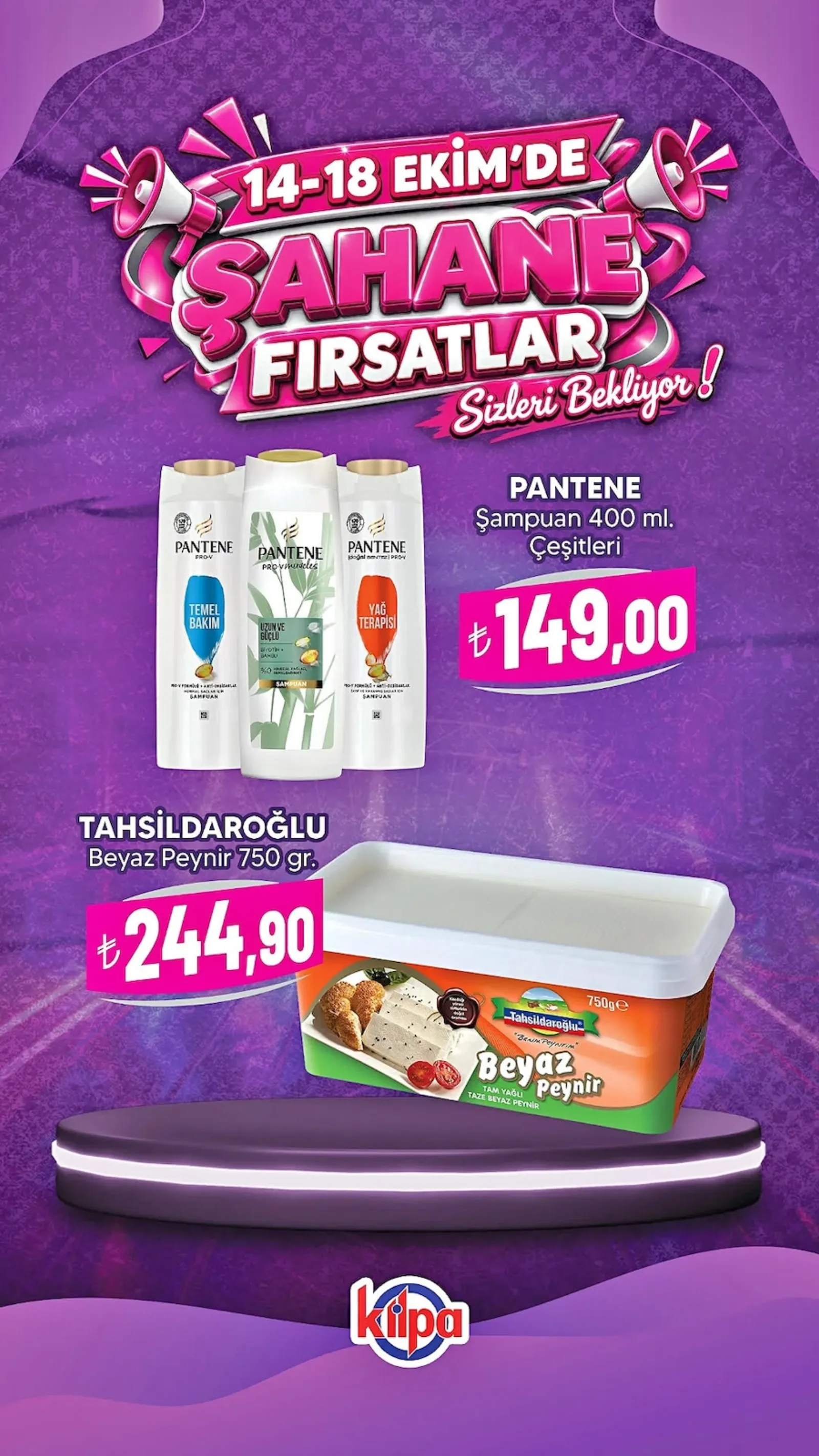 Kilpa Market broşürü sayfa 1