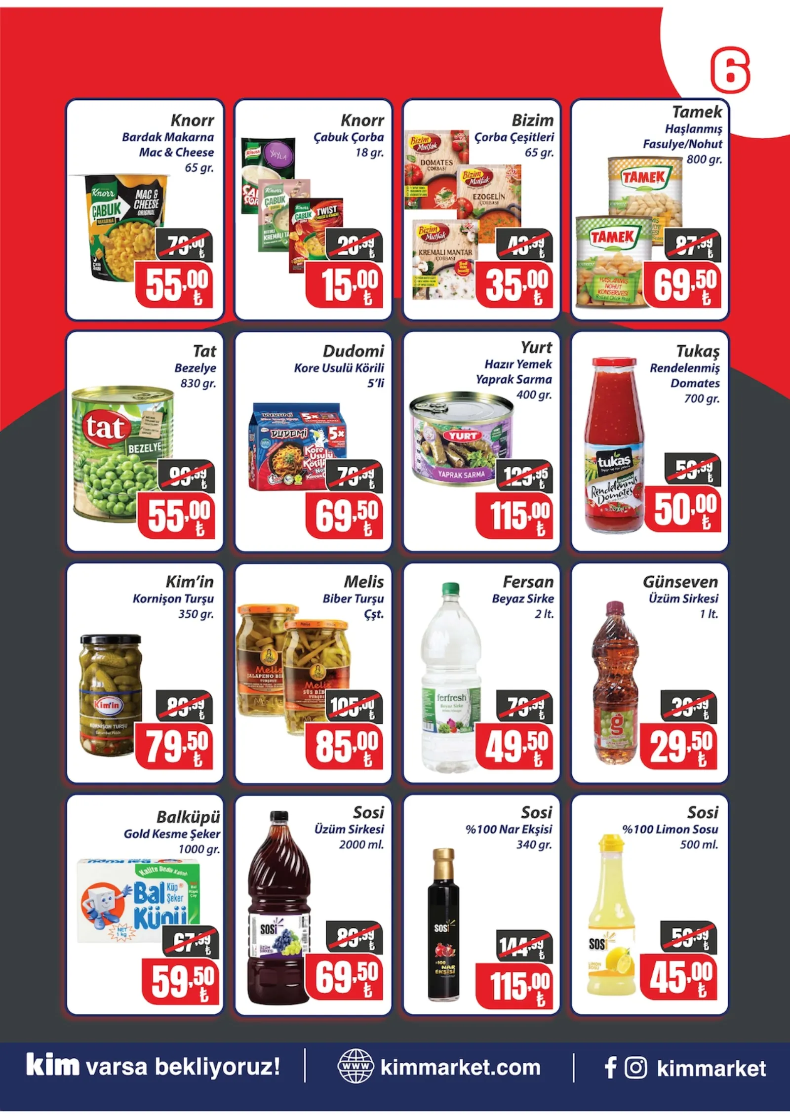 Kim Market broşürü sayfa 6