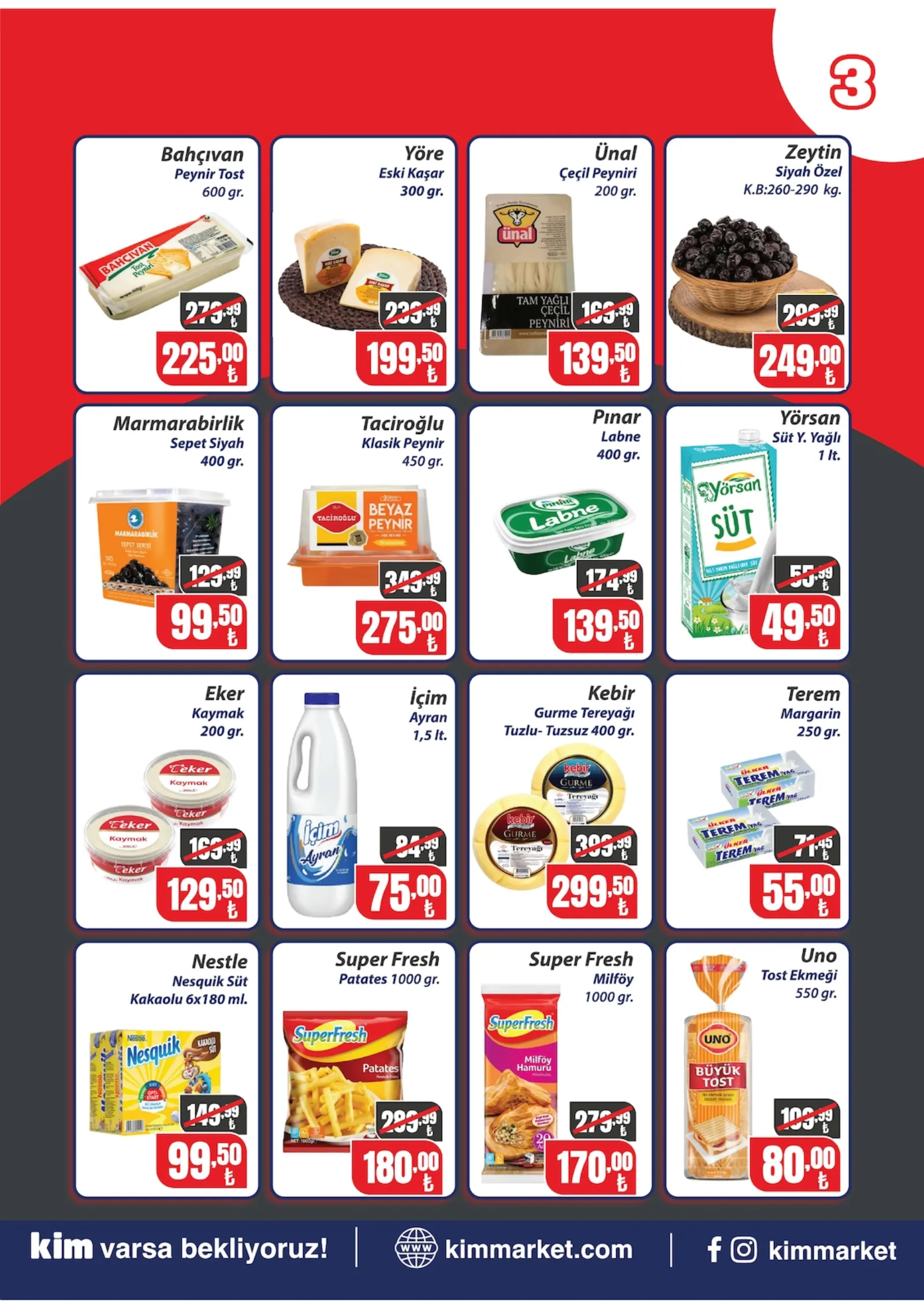 Kim Market broşürü sayfa 3