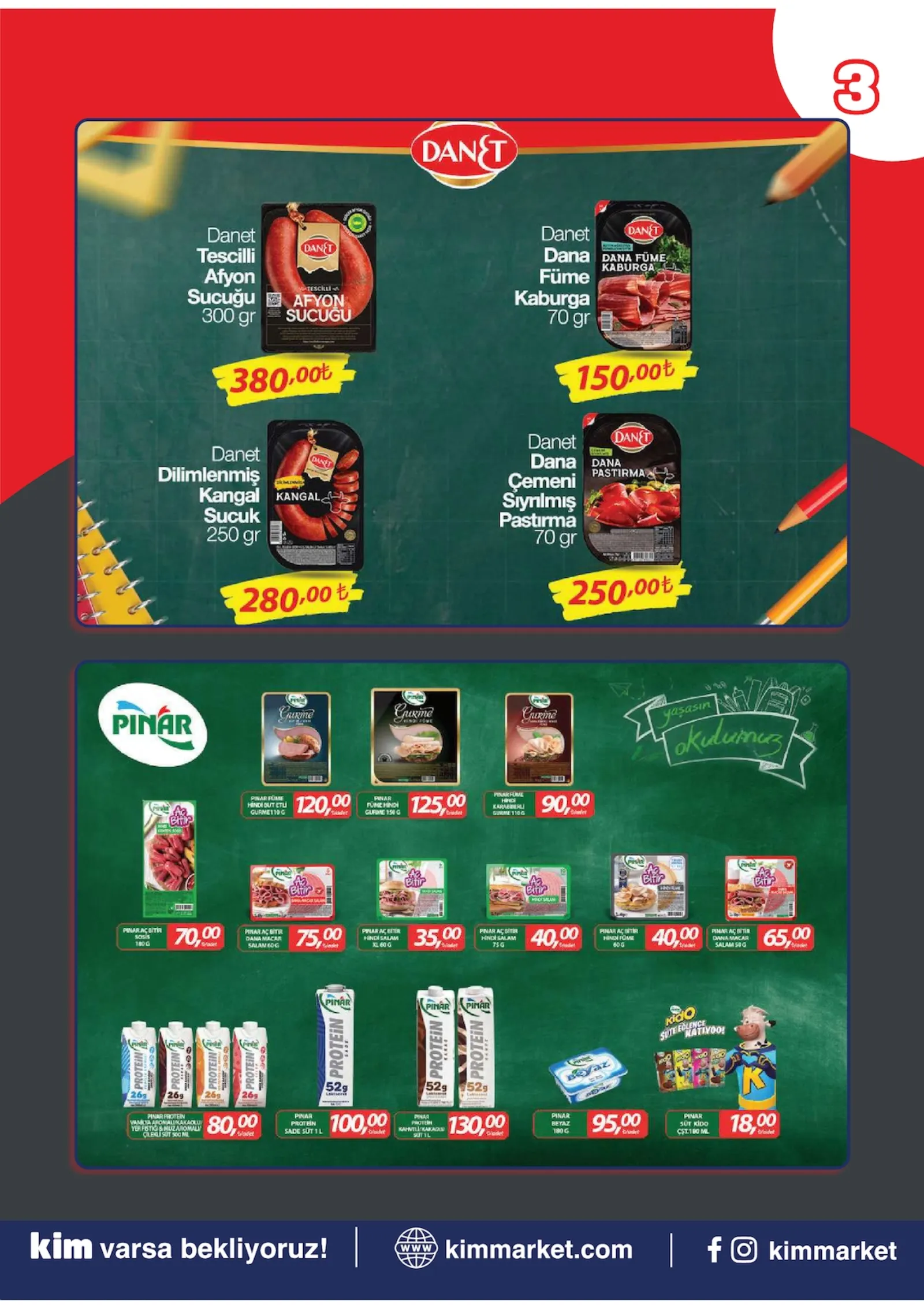 Kim Market broşürü sayfa 3