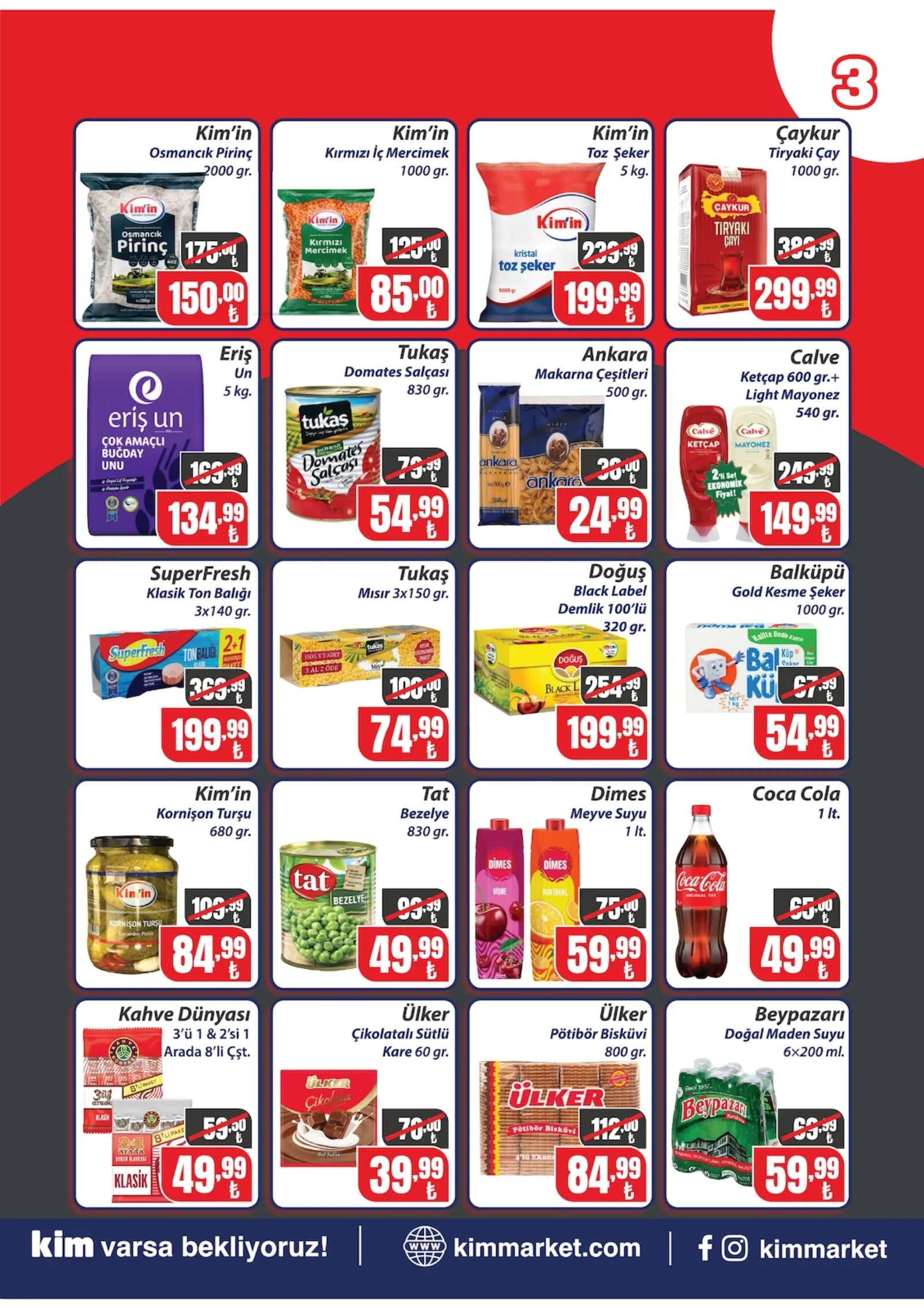 Kim Market broşürü sayfa 3