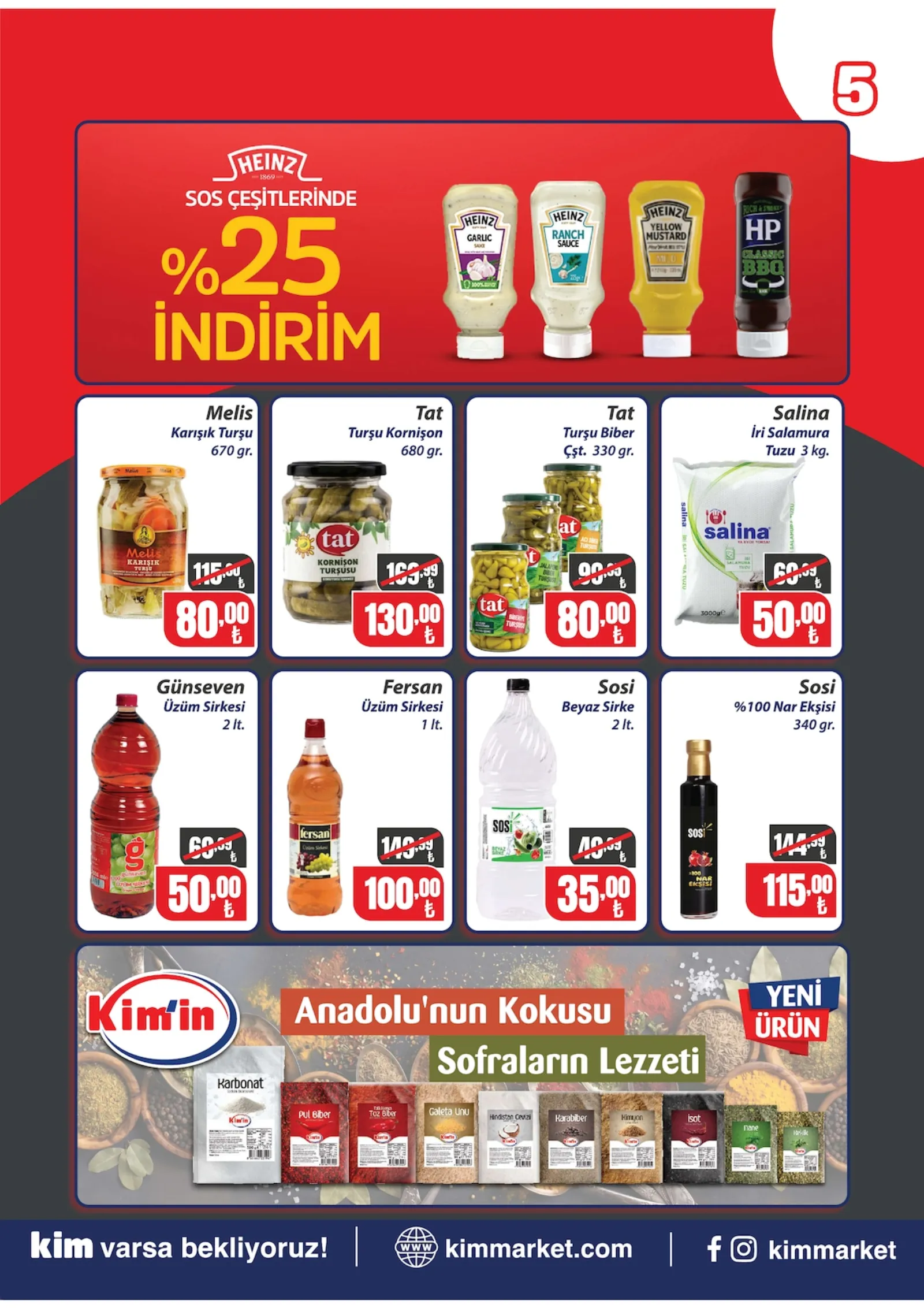 Kim Market broşürü sayfa 5