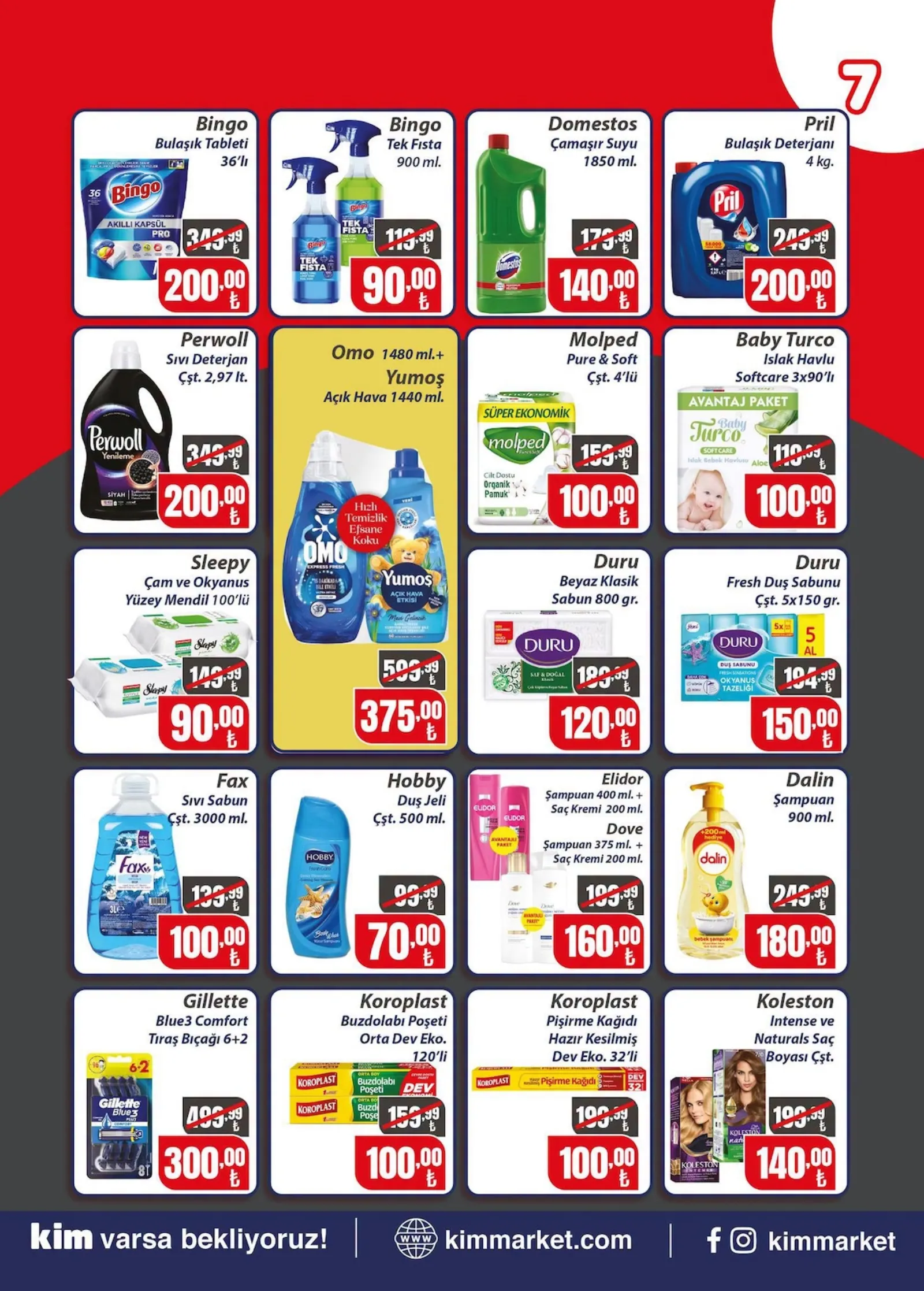 Kim Market broşürü sayfa 7
