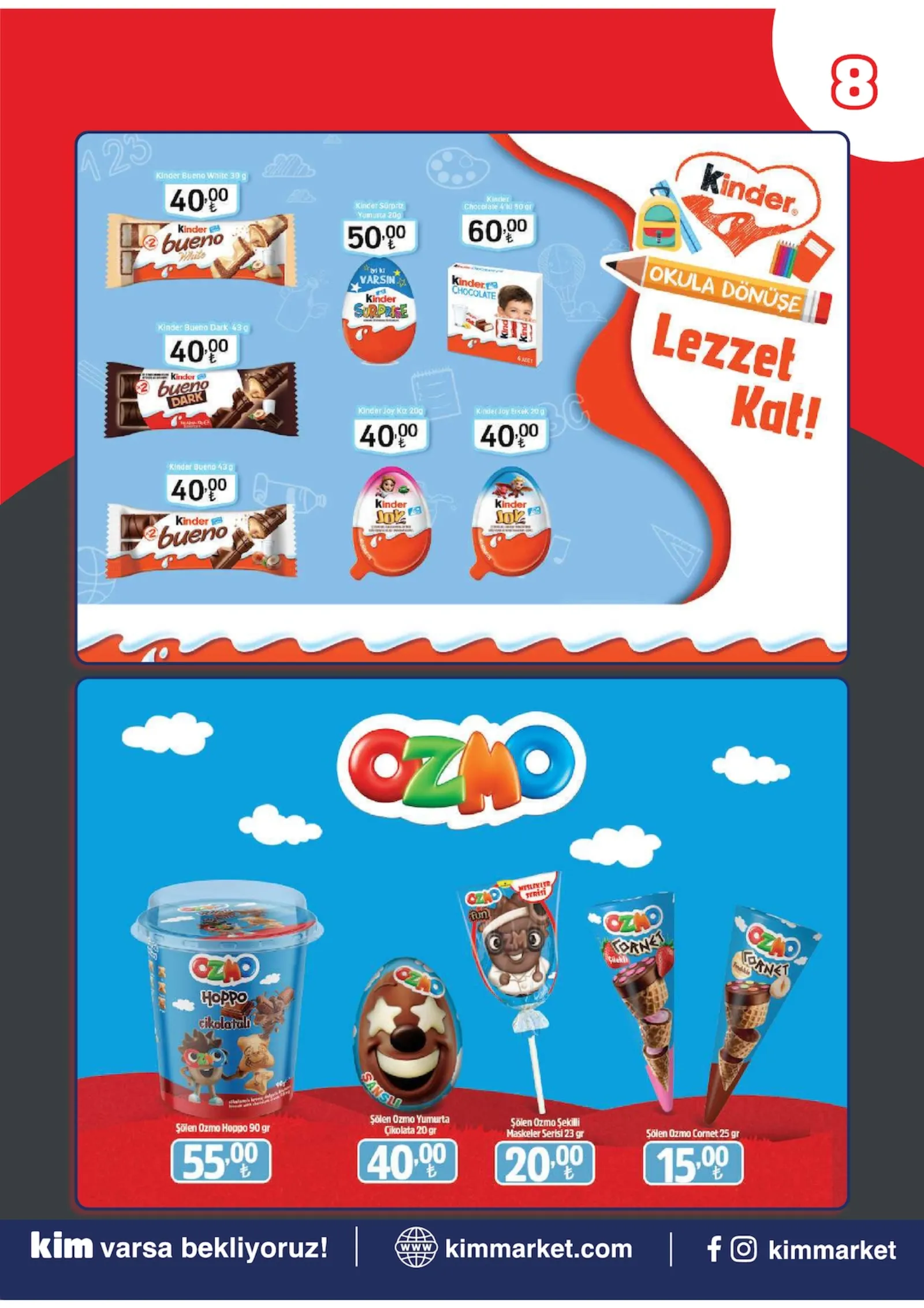 Kim Market broşürü sayfa 8