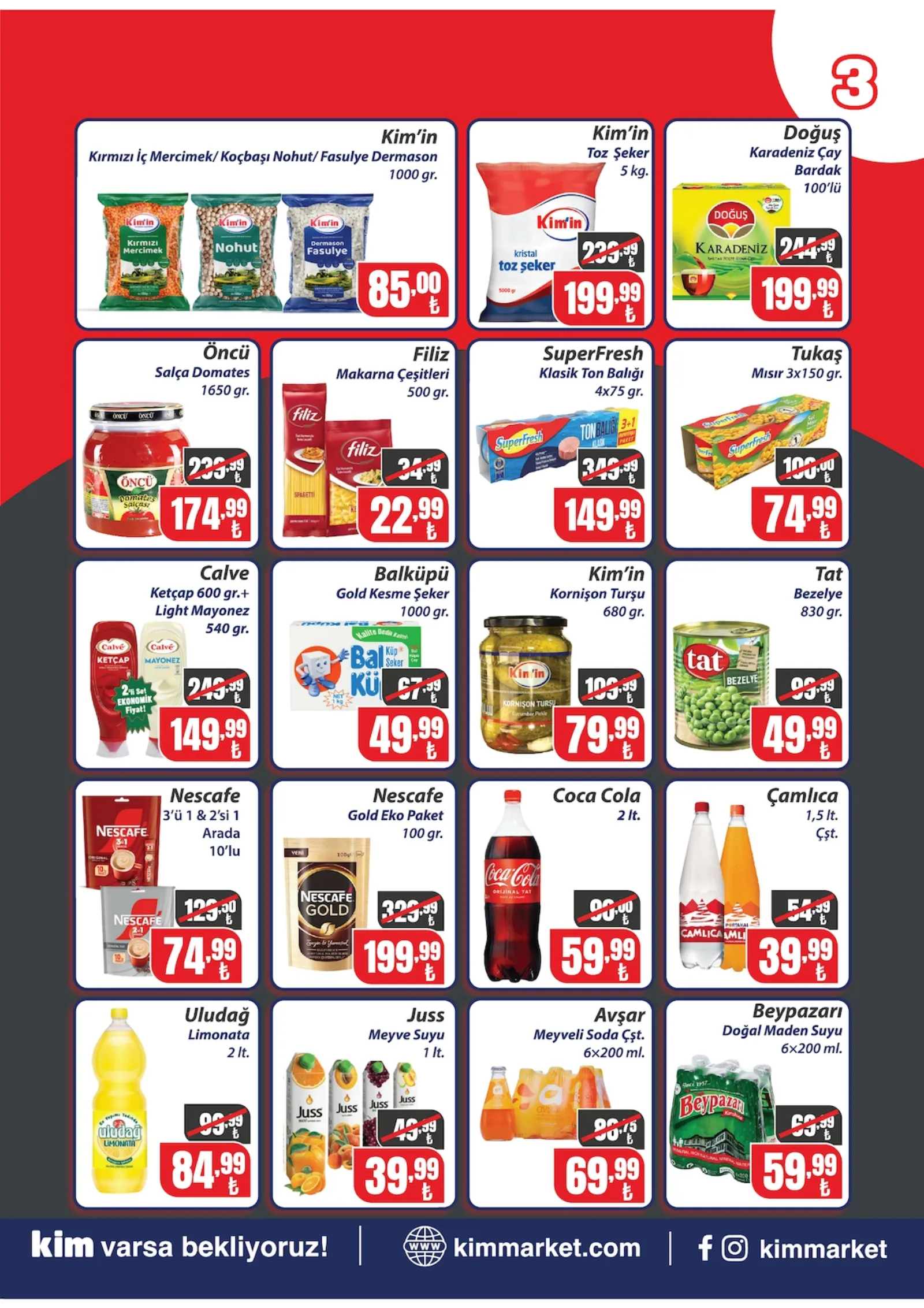 Kim Market broşürü sayfa 3