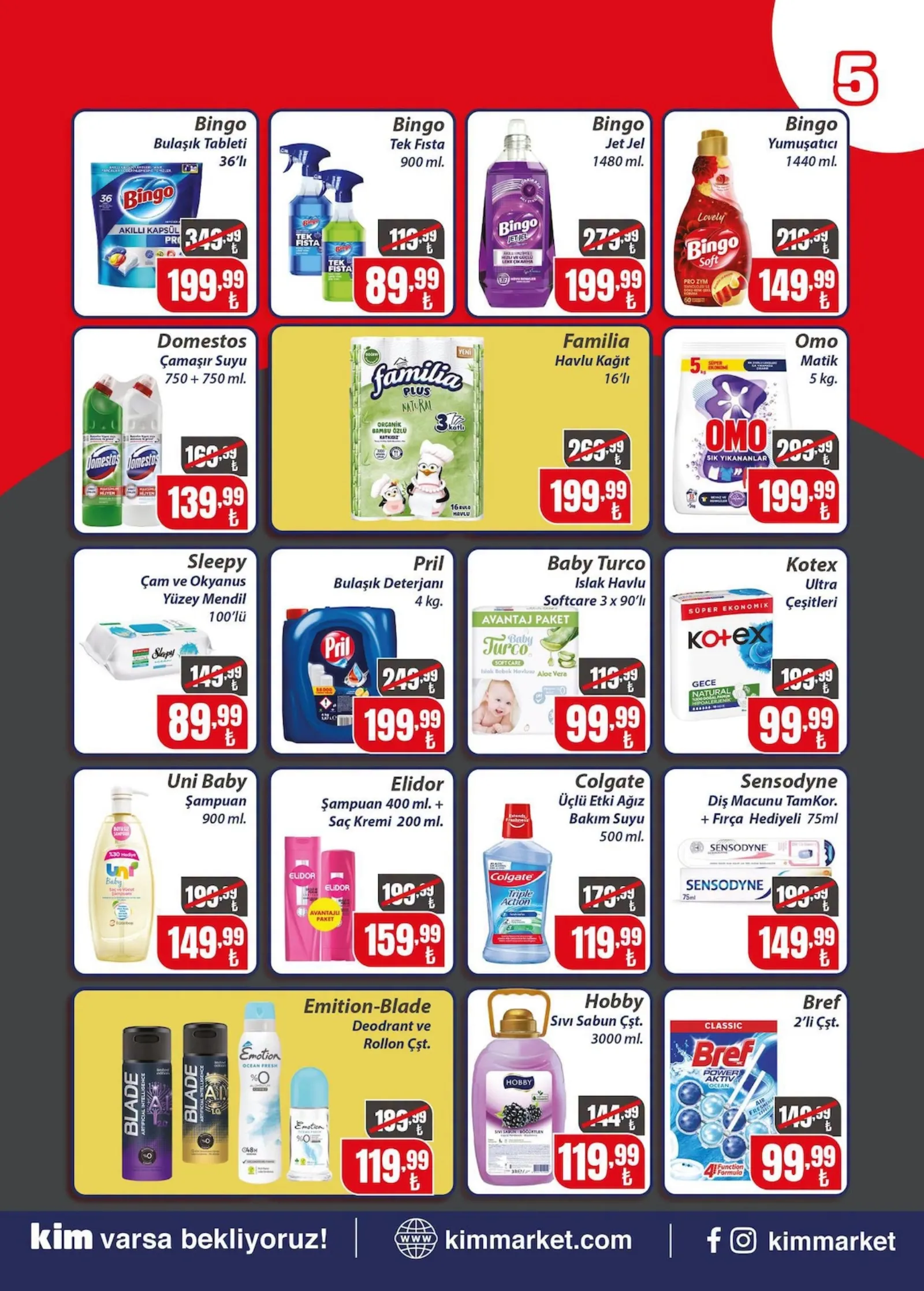 Kim Market broşürü sayfa 5
