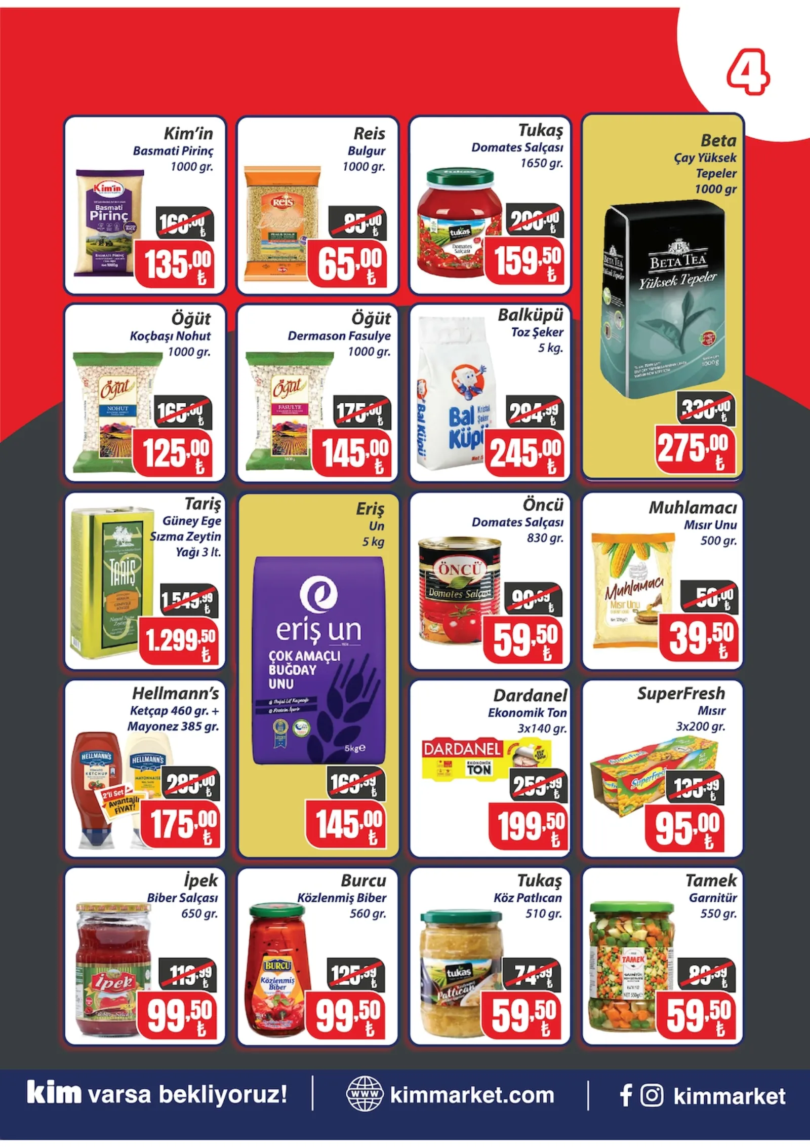 Kim Market broşürü sayfa 4