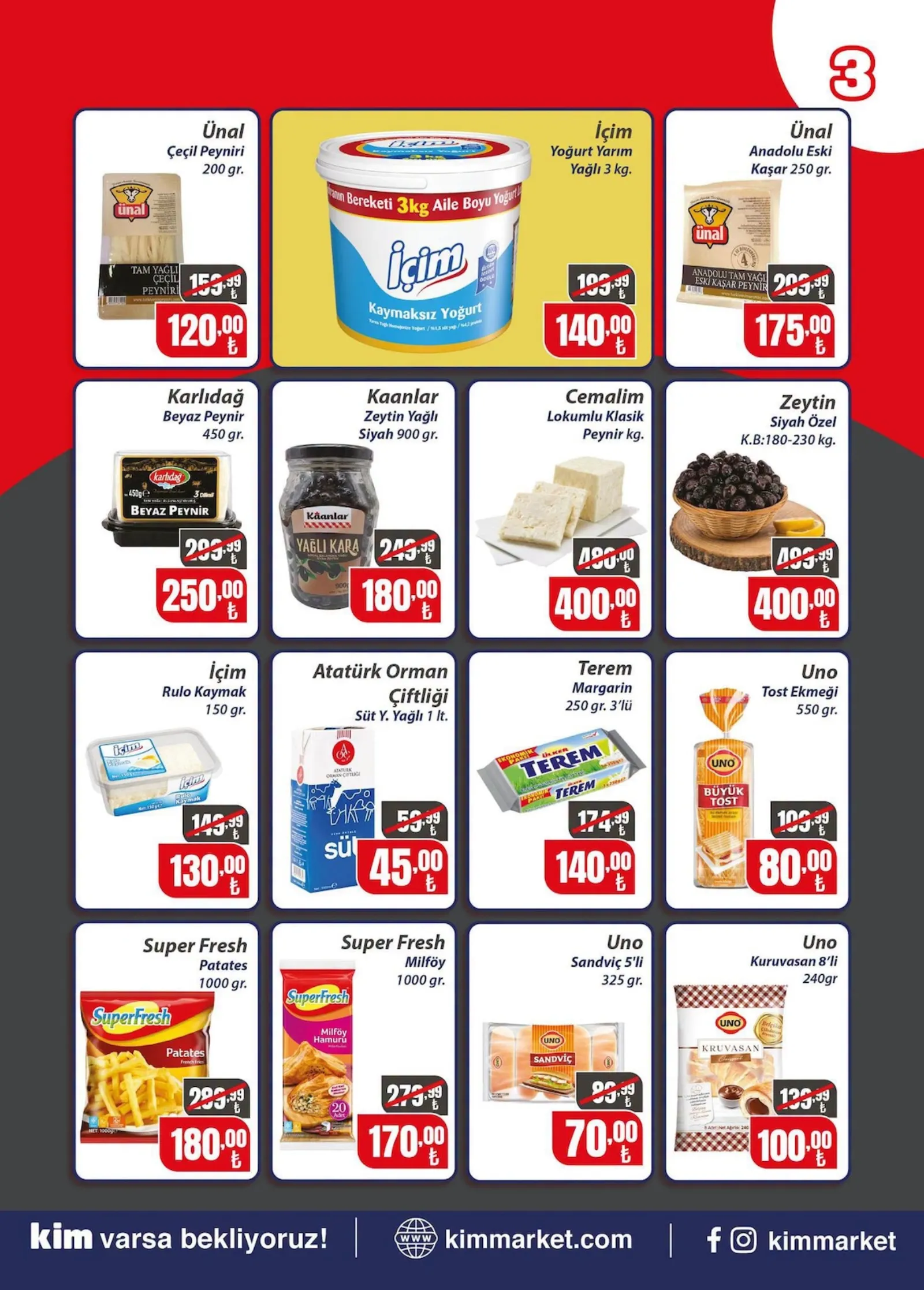 Kim Market broşürü sayfa 3