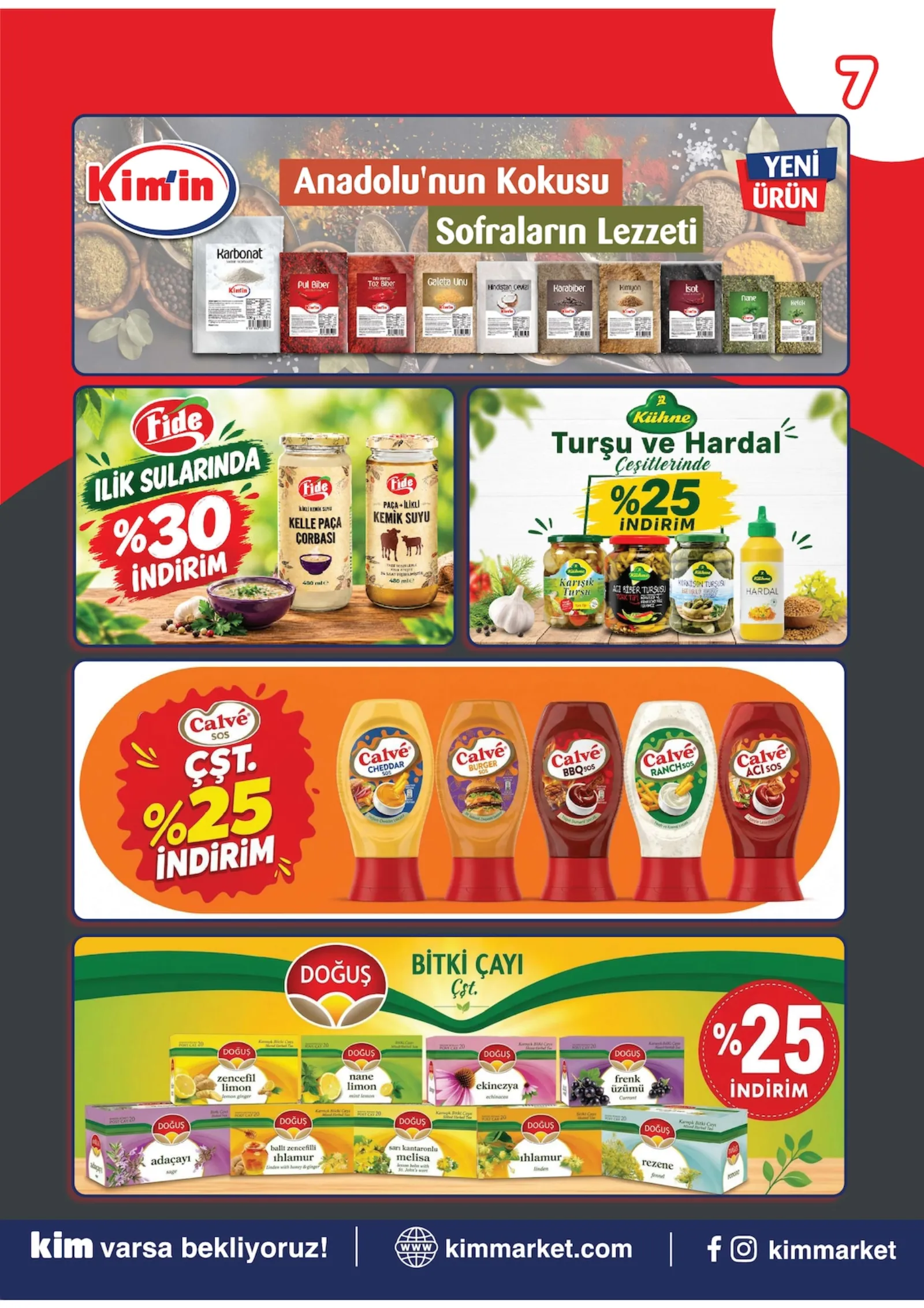 Kim Market broşürü sayfa 7