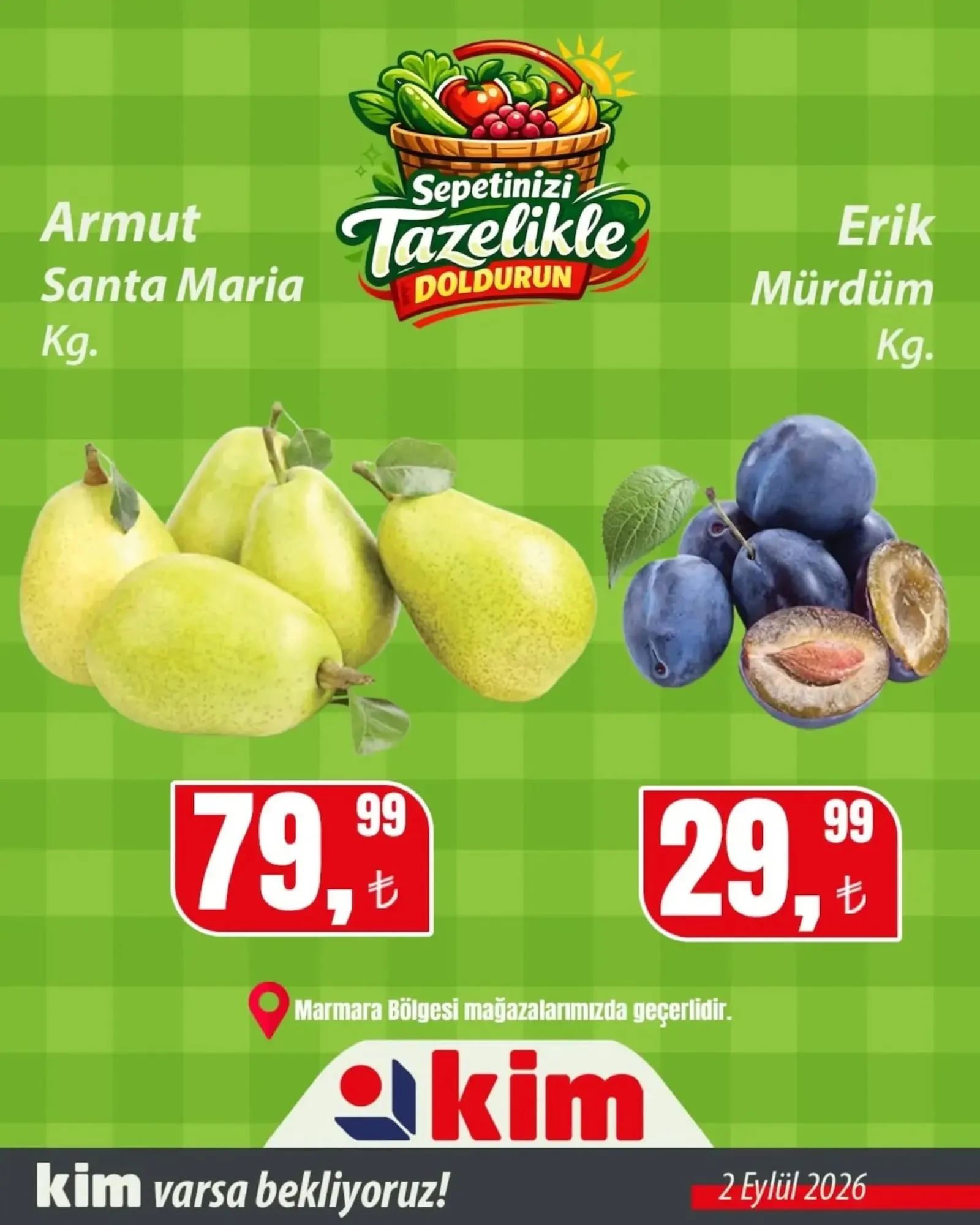 Kim Market broşürü sayfa 2