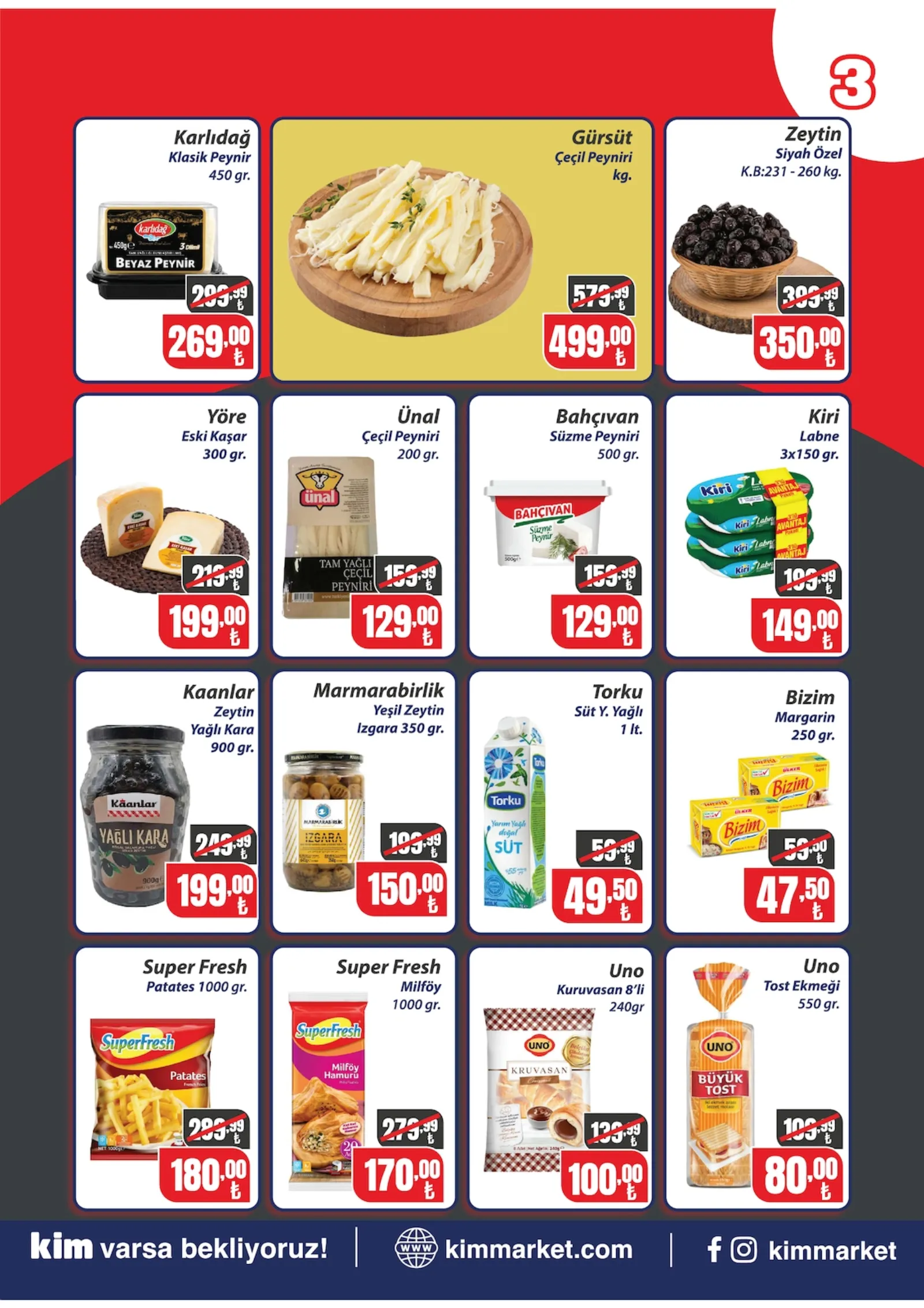 Kim Market broşürü sayfa 3