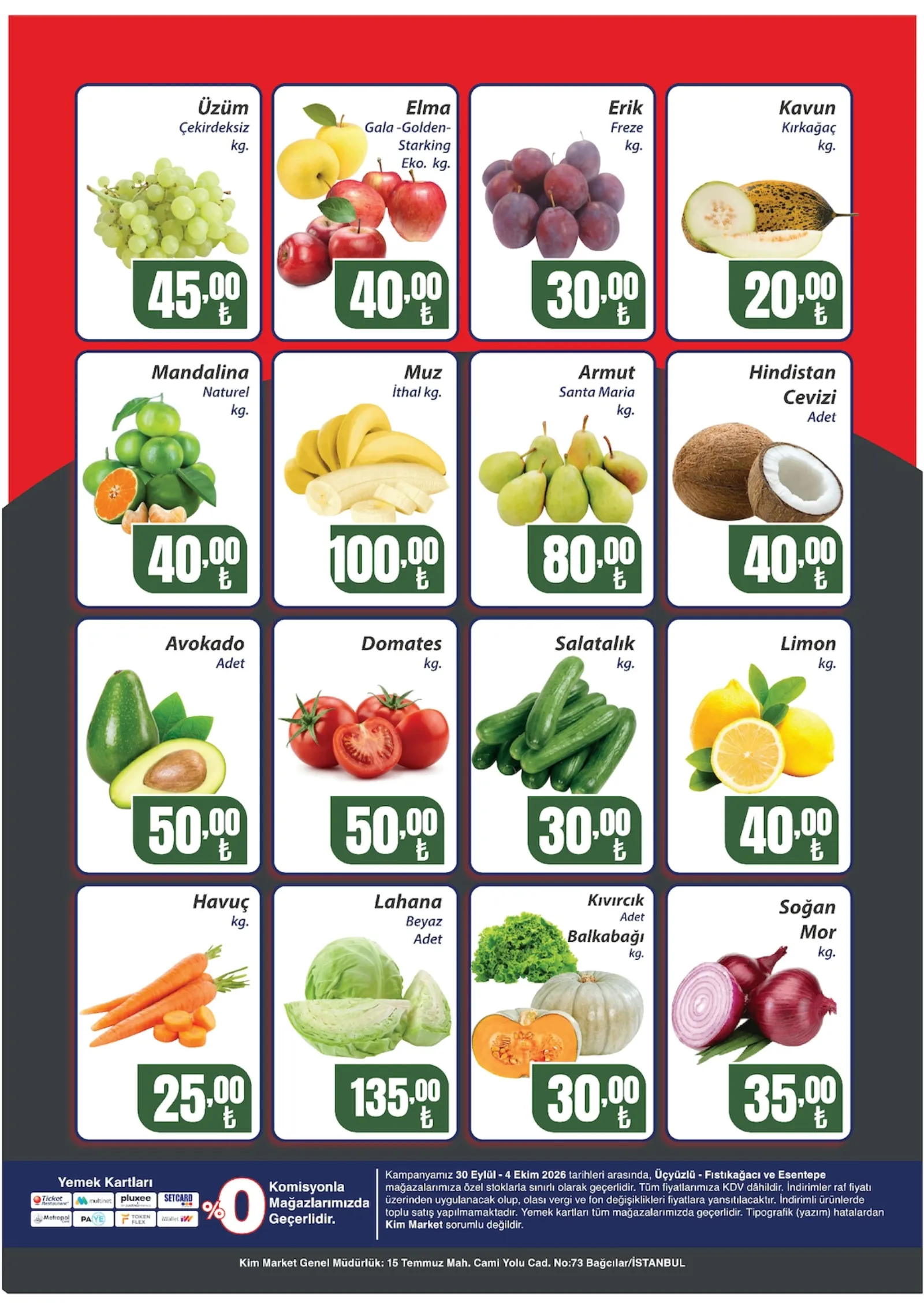 Kim Market broşürü sayfa 2