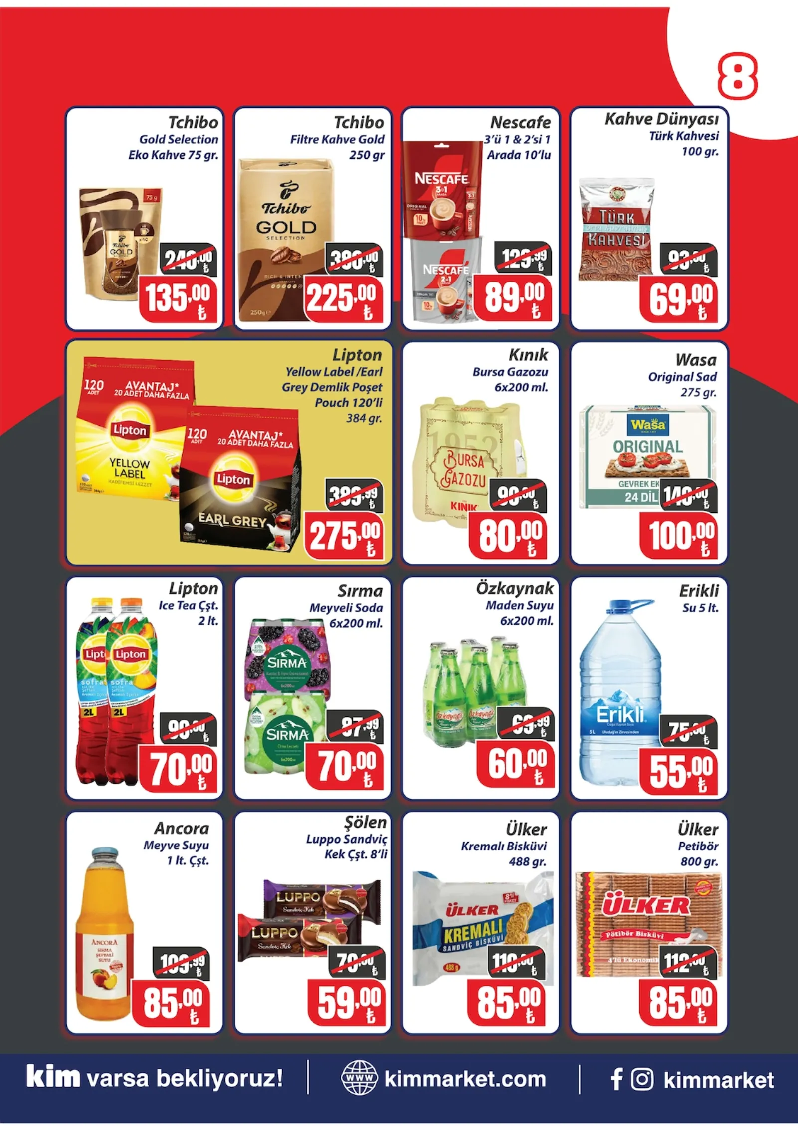 Kim Market broşürü sayfa 8