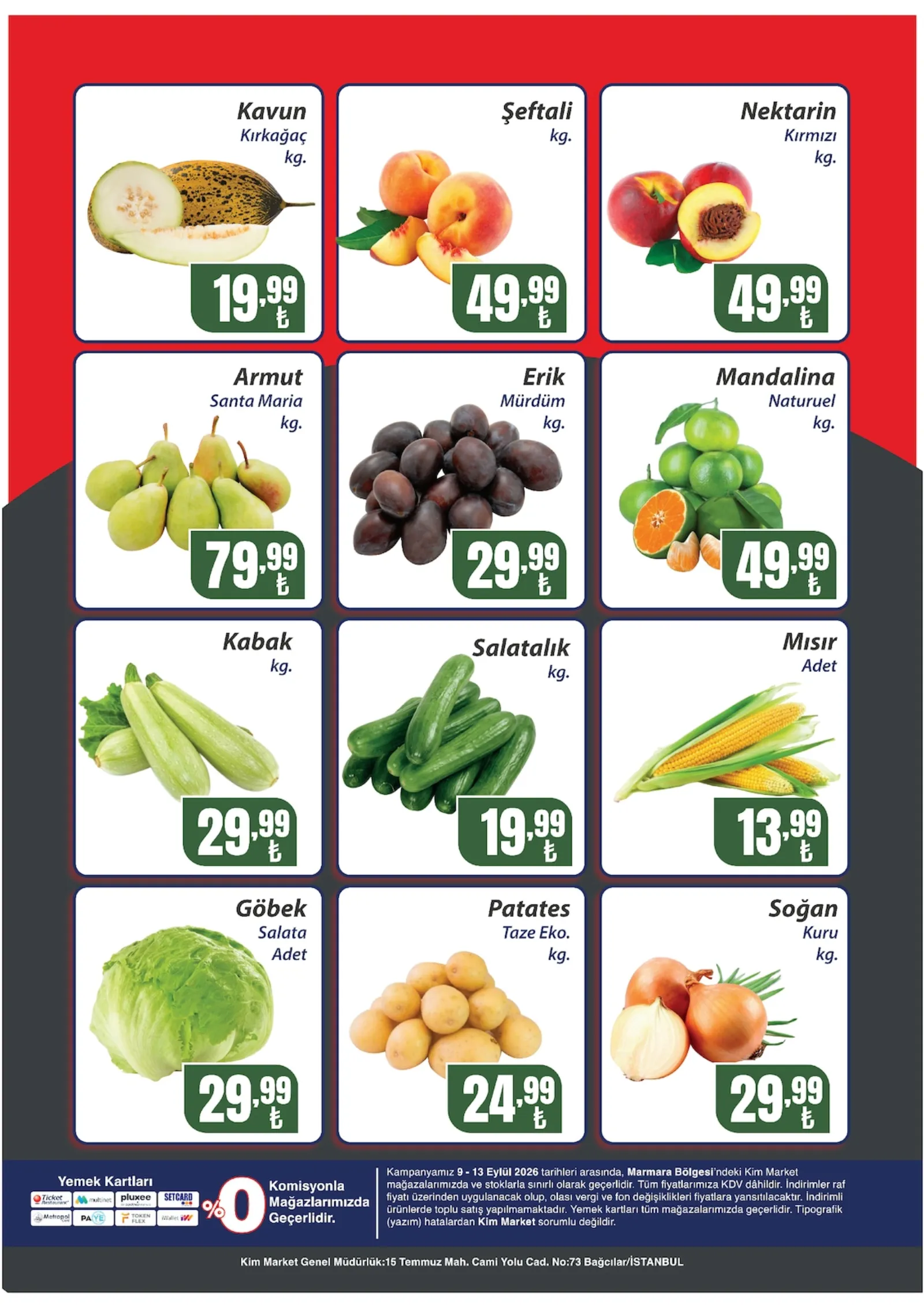 Kim Market broşürü sayfa 2