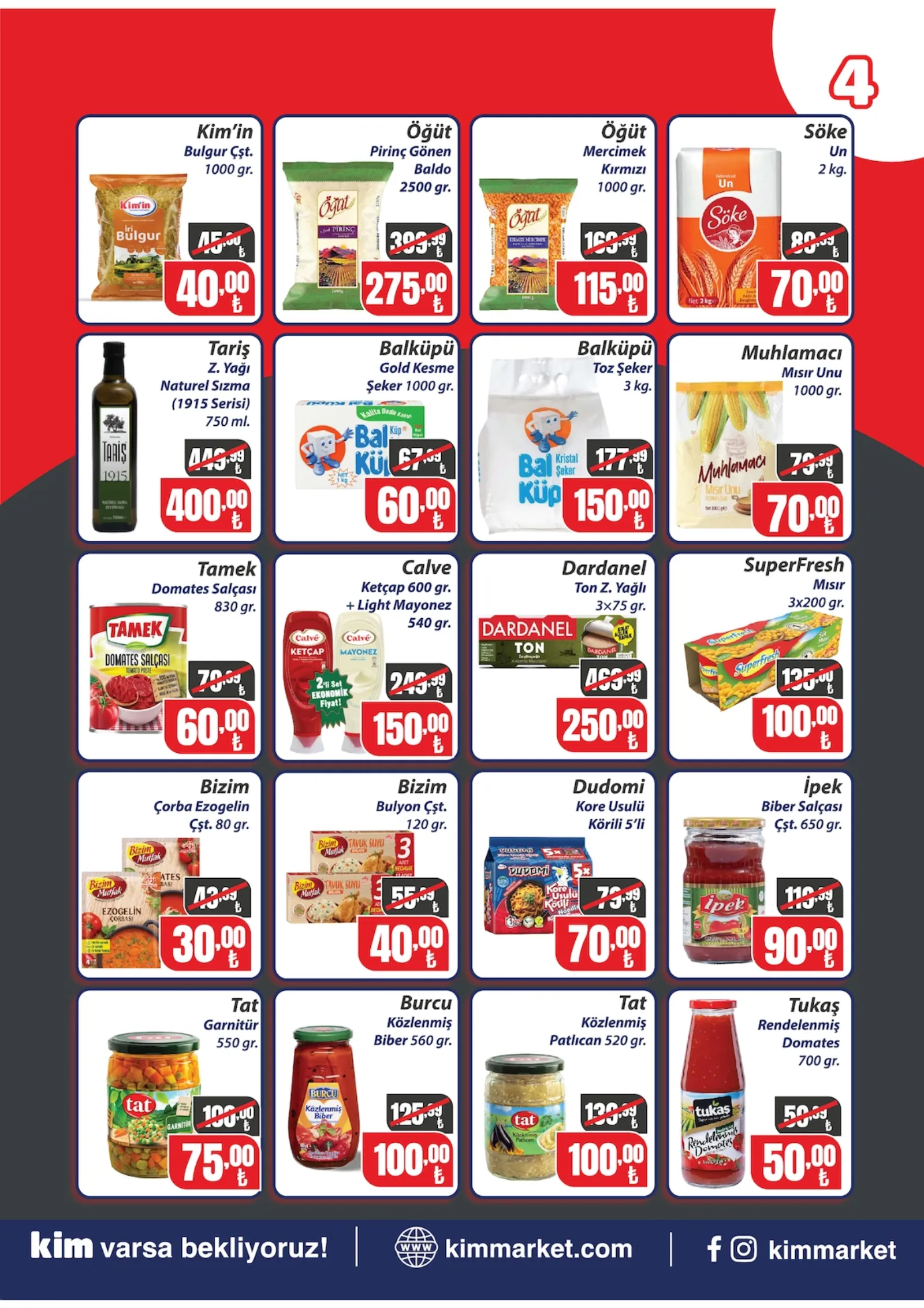 Kim Market broşürü sayfa 4