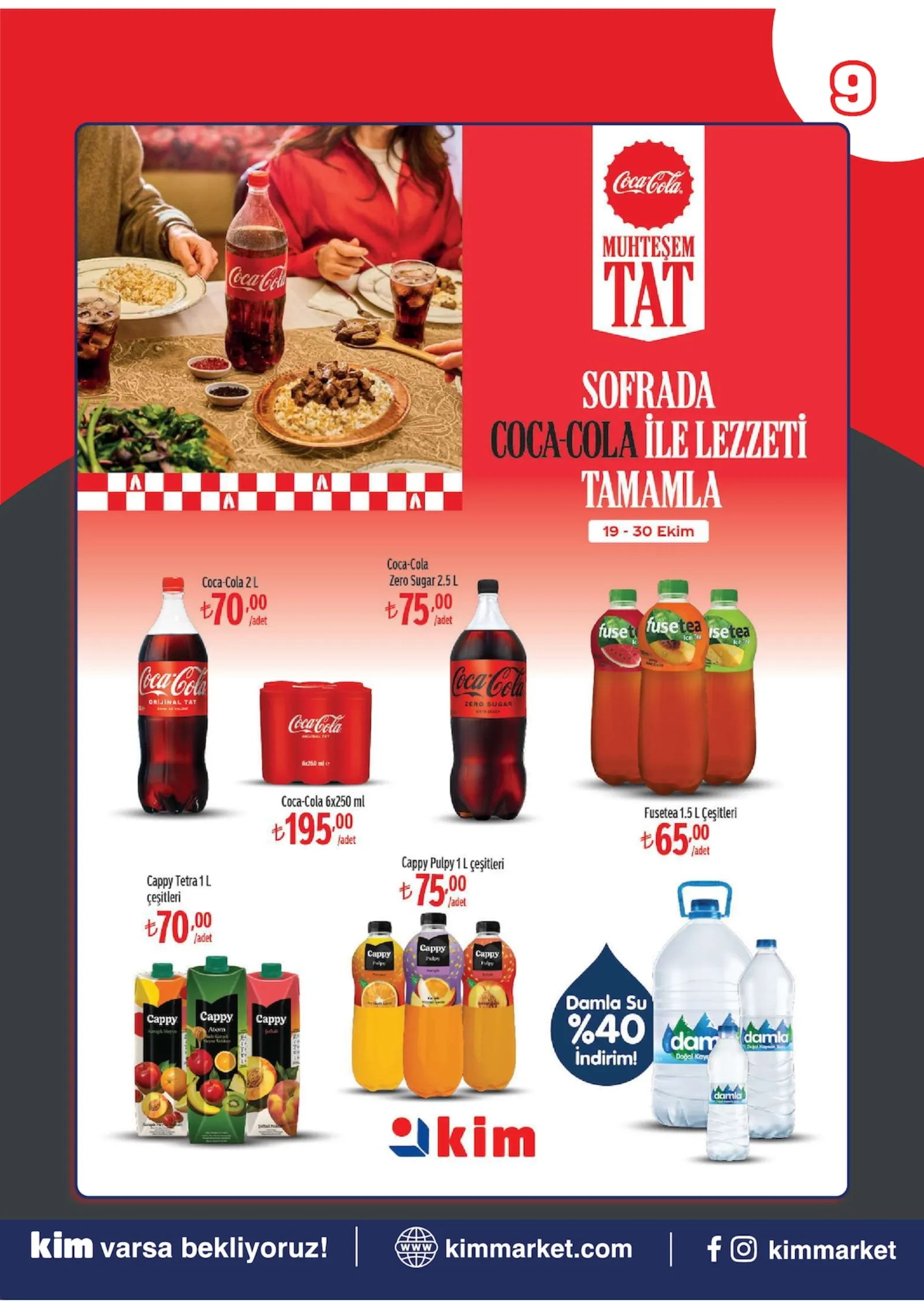 Kim Market broşürü sayfa 9