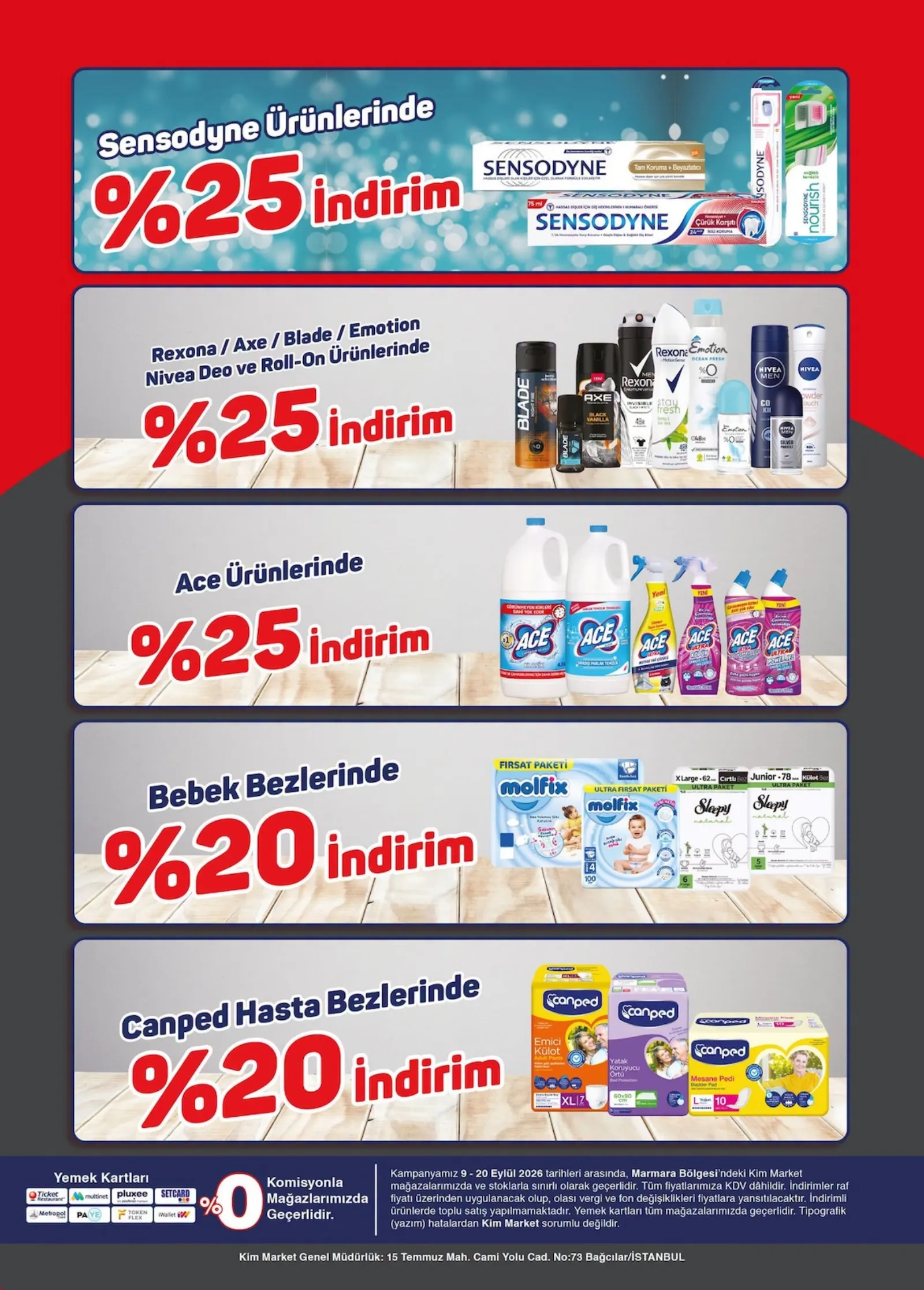 Kim Market broşürü sayfa 9