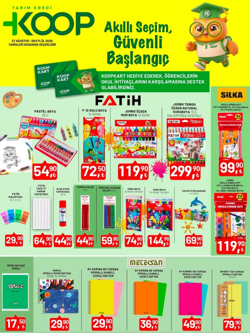 Tarım Kredi Kooperatifi broşürü