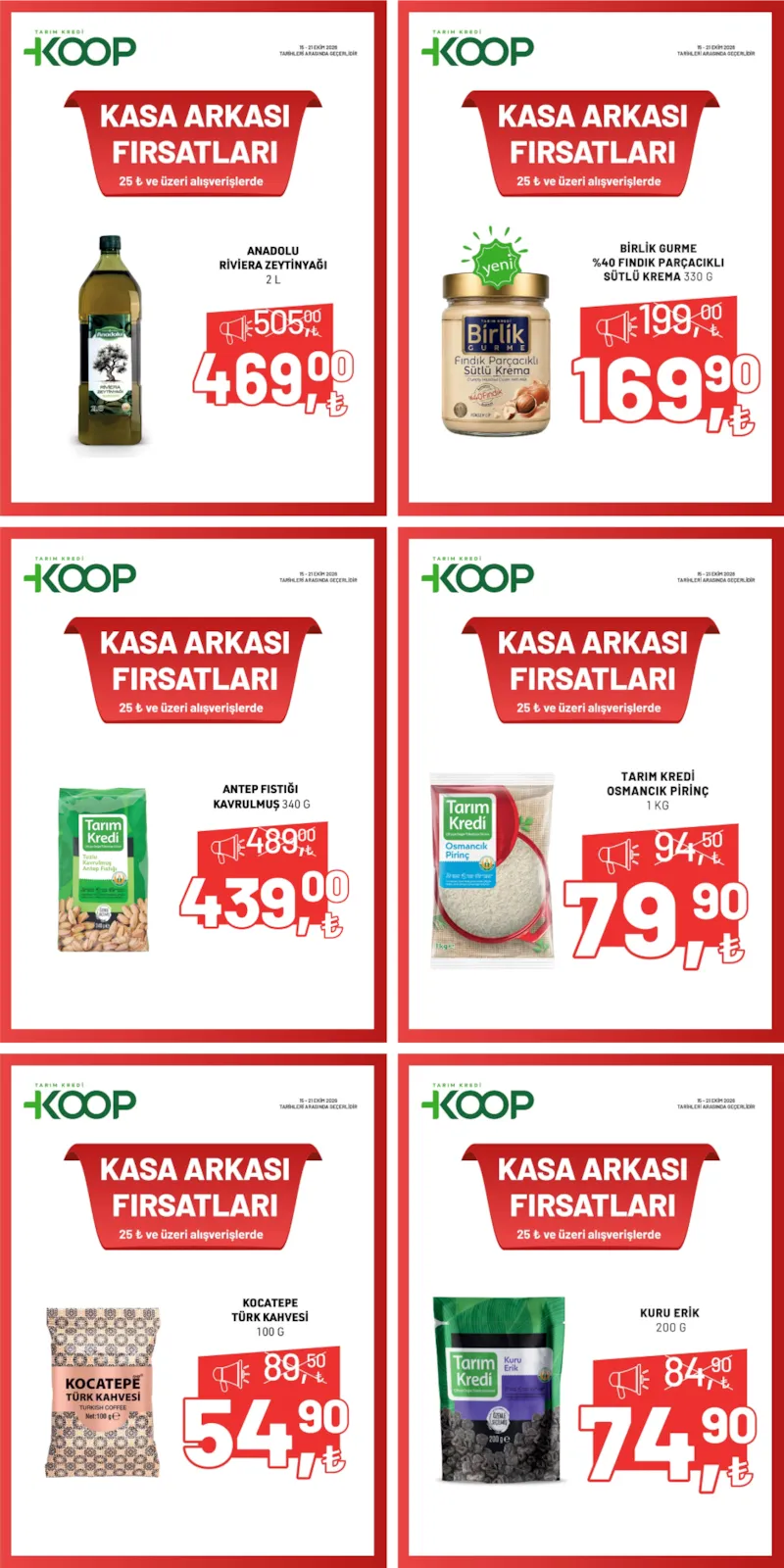 Tarım Kredi Kooperatifi broşürü sayfa 1