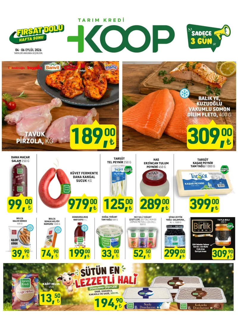 Tarım Kredi Kooperatifi broşürü