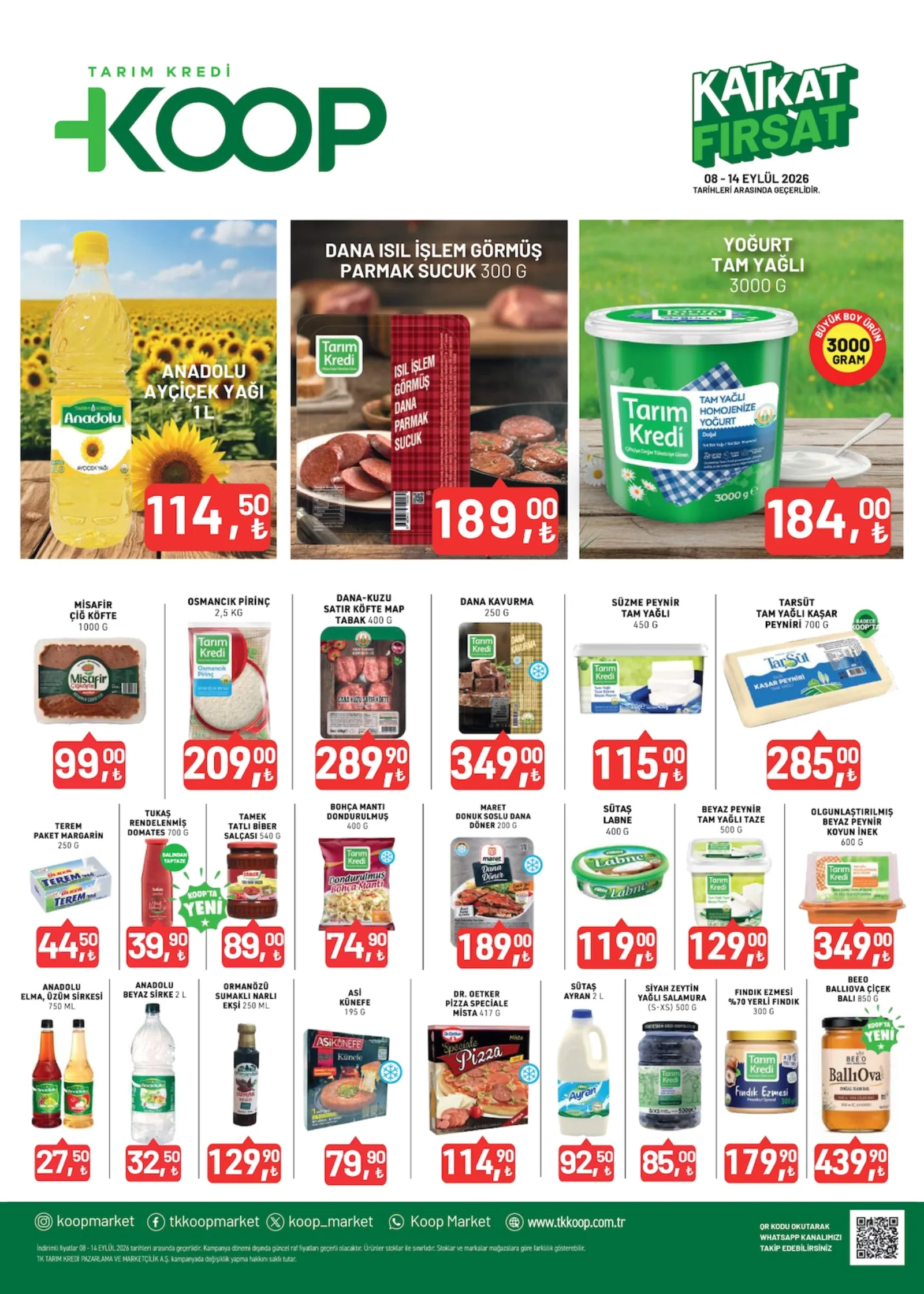 Tarım Kredi Kooperatifi broşürü sayfa 1