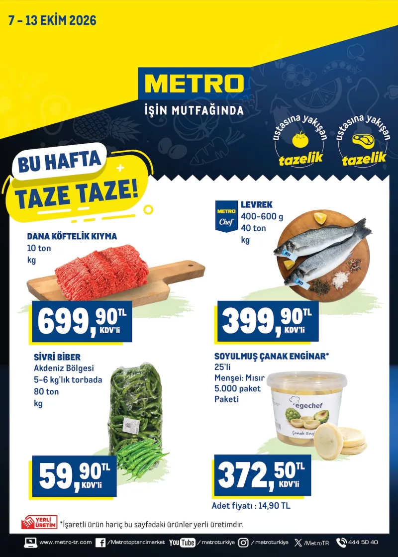 Metro broşürü sayfa 1