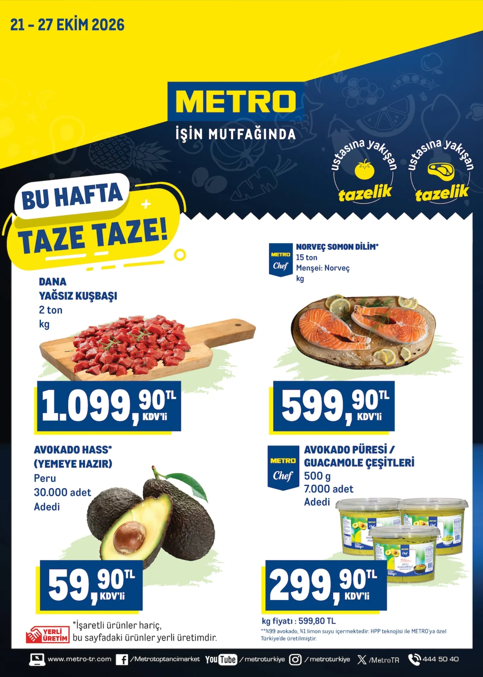Metro broşürü sayfa 1