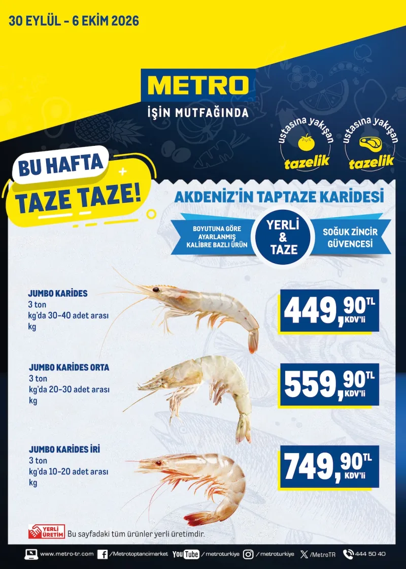Metro broşürü sayfa 1