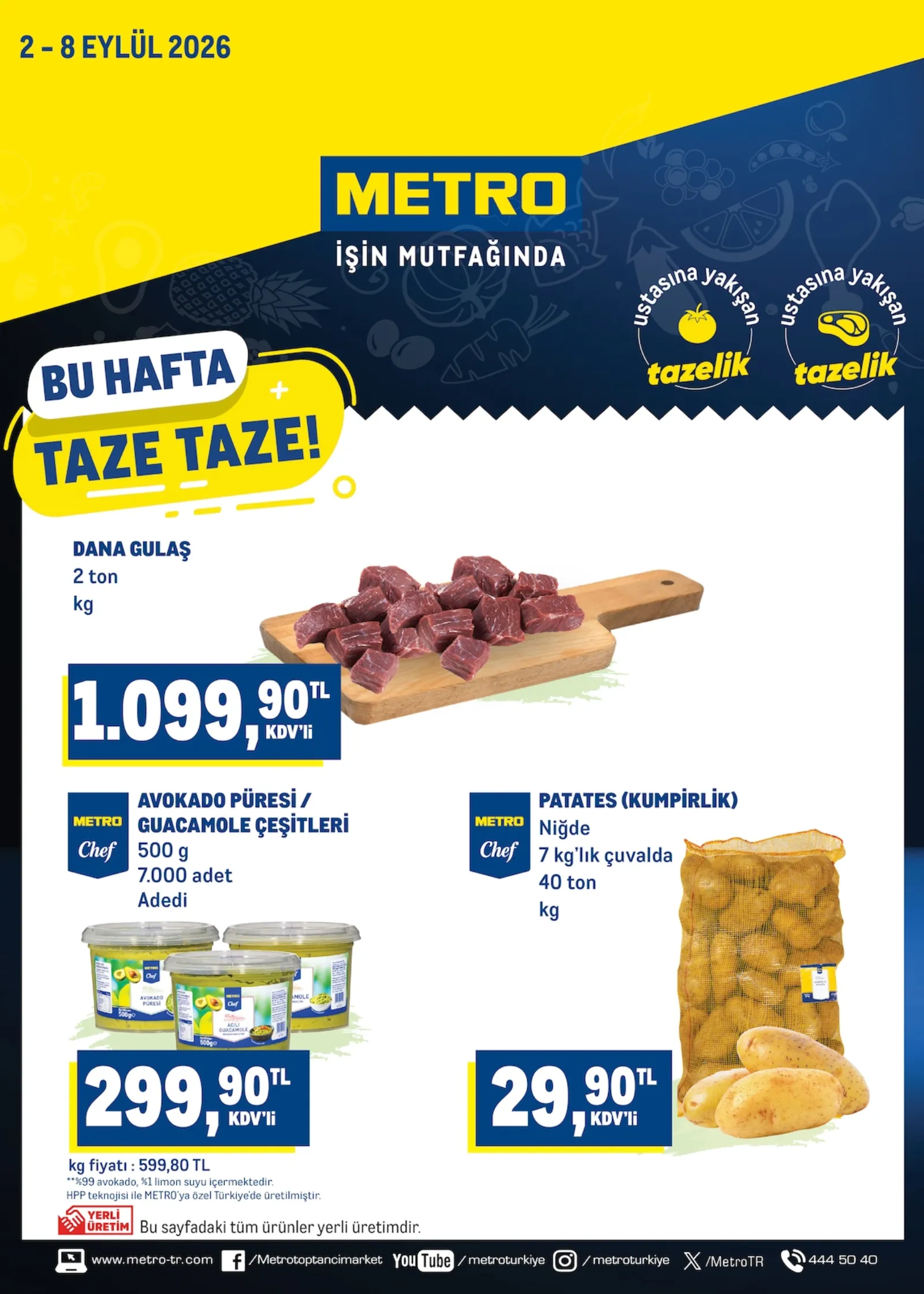Metro broşürü