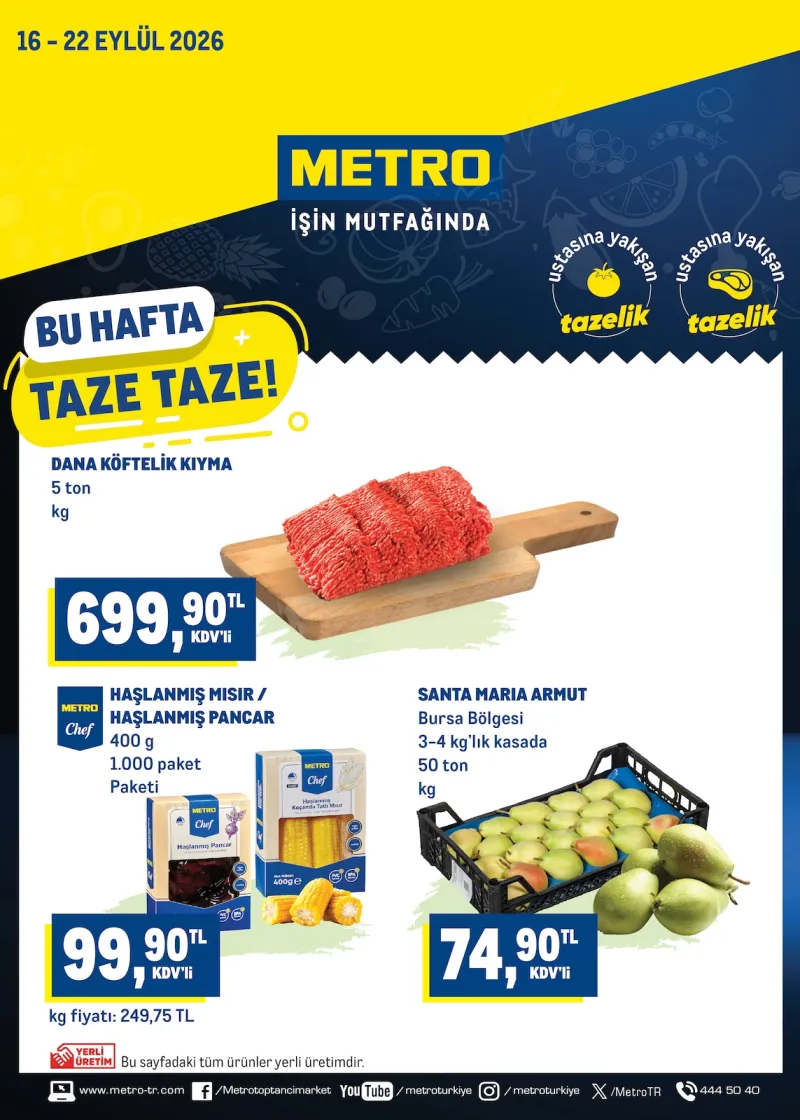 Metro broşürü sayfa 1