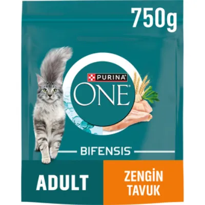 Purina One Tavuklu Yetişkin Kuru Kedi Mama 750 G