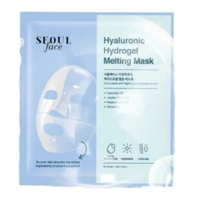 Dermal Hyaluronic Asit Şeffaflaşan Eriyen Maske