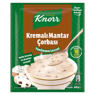 Knorr Kremalı Mantar Çorbası 68 G