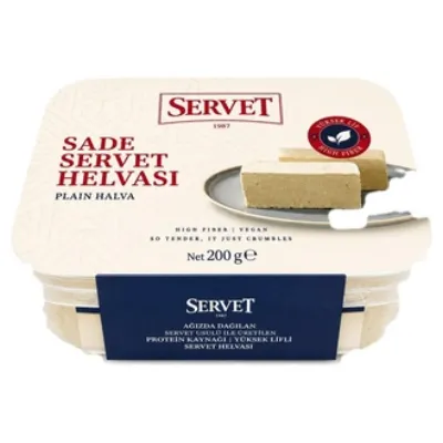 Servet Şekerleme Sade Tahin Helvası 200 G