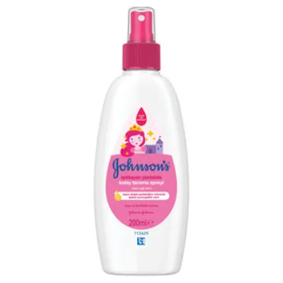 Johnson's Baby Işıldayan Parlaklık Argan Yağı İçeren Çocuklar İçin Kolay Tarama Spreyi 200 Ml
