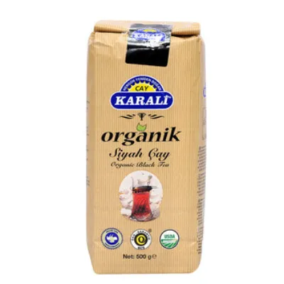 Karali Organik Siyah Çay 500 G