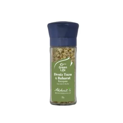 Green Life Deniz Tuzu Bahar Karışımı Akdenizli 70 G