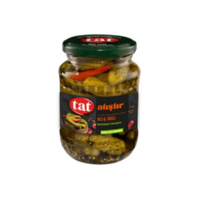Tat Acı & Tatlı Kornişon Turşusu 350 G