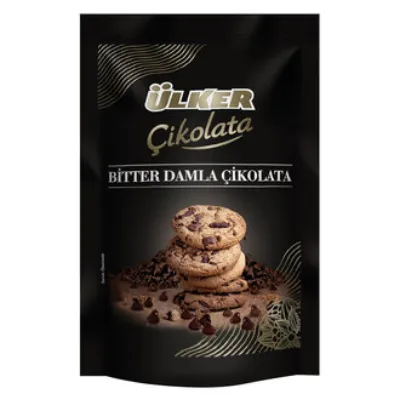 Ülker Bitter Damla Çikolata 120 G