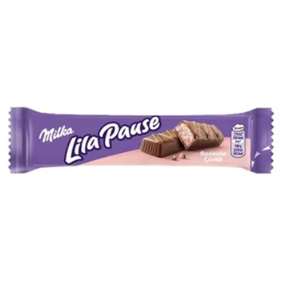 Milka Lila Pause Çilekli 34 G