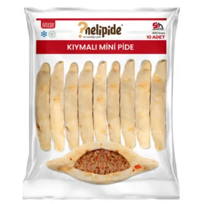 Nelipide Mini Kıymalı Pide 10x40 G