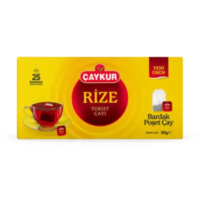 Çaykur Bardak Poşet Çay 25'li 50 G