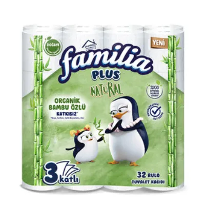 Familia Plus Natural Tuvalet Kağıdı 32'li