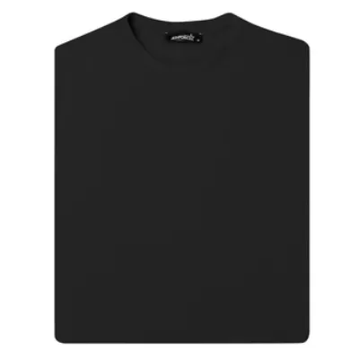 Athforce Erkek Modal Tshirt Siyah