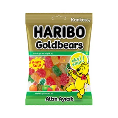 Haribo Sour Goldbears Meyve Sulu Şekerleme 70 G