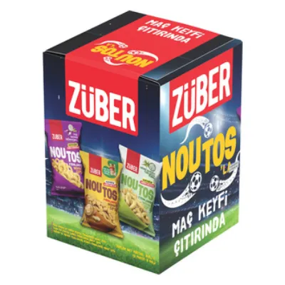 Züber Noutos Maç Keyfi Kutusu 3 x 55 G
