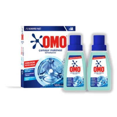 Omo Çamaşır Makinesi Temizleyicisi Çam Esintisi 2x200 Ml